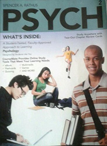 Imagen de archivo de PSYCH 2 a la venta por Better World Books