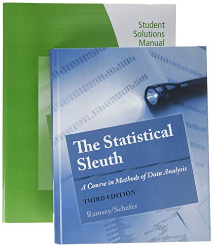 Stock image for Bundle: The Statistical Sleuth: A Course in Methods of Data Analysis, 3rd + Student Solutions Manual for sale by Palexbooks