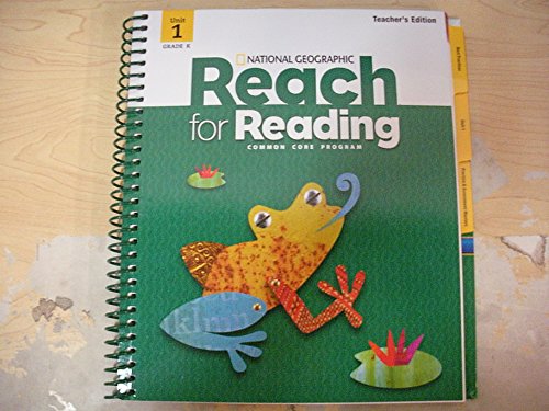 Stock image for Reach for Reading Grade K Teachers Edition Unit 1 for sale by Goodwill Industries