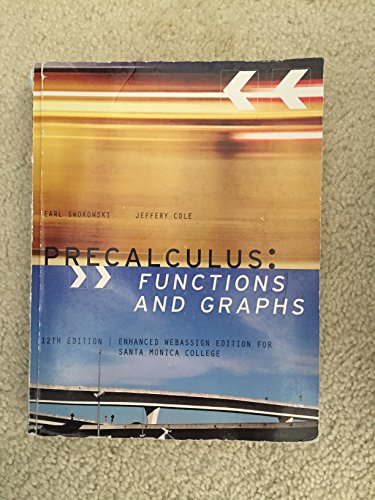 9781133835509: Precalculus: Functions and Graphs 12th Edition