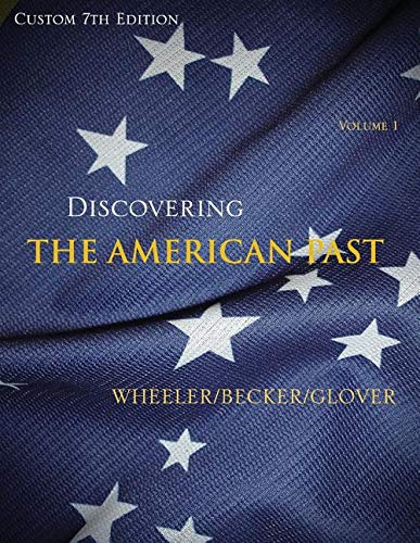 Stock image for Discovering the America Consitution, Volume 1 (Custom 7th Edition) for sale by SecondSale