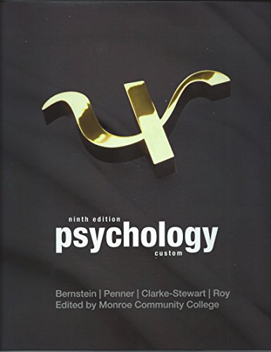 9781133886969: Psychology Custom Edition for Monroe Community College