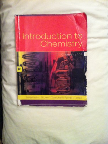 Imagen de archivo de Introduction to Chemistry a la venta por HPB-Red