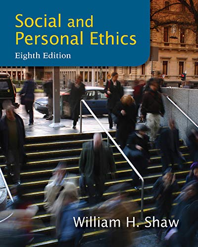 Imagen de archivo de Social and Personal Ethics a la venta por TextbookRush