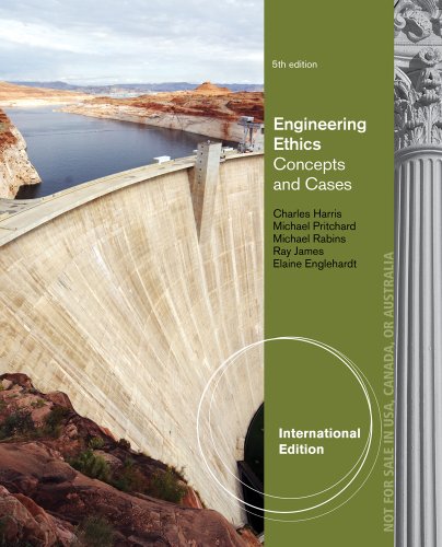 Stock image for Engineering Ethics: Concepts and Cases for sale by Anytime Books