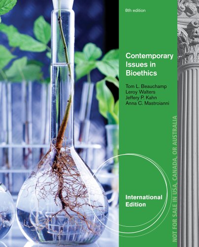 Stock image for Contemporary Issues in Bioethics, International Edition for sale by SecondSale