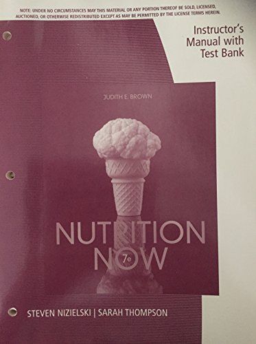 Im Tb Nutrition Now (9781133936565) by Brown