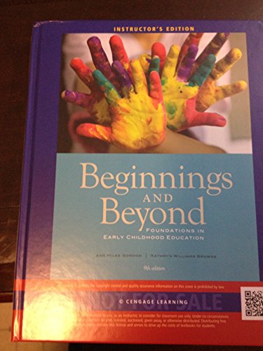 Imagen de archivo de Beginnings & Beyond: Foundations in Early Childhood Education a la venta por Books Unplugged