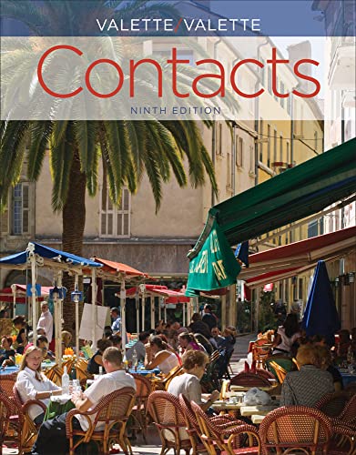 9781133937623: Student Activities Manual for Valette/Valette’s Contacts: Langue et culture franaises, 9th