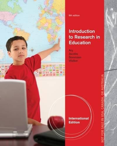 9781133939610: Introduction to Research in Education, International Edition