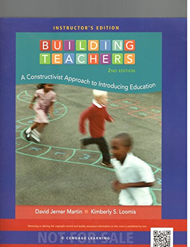 Stock image for Building Teachers: A Constructivist Approach to Introducing Education, By Martin, 2nd Edition for sale by ThriftBooks-Atlanta