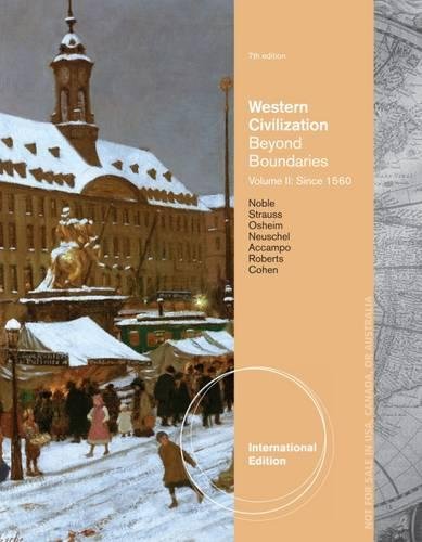 9781133944157: Western Civilization: Beyond Boundaries, Volume II: Since 1560, International Edition