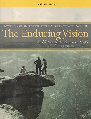 9781133945284: ENDURING VISION,ADVANCED PLACE