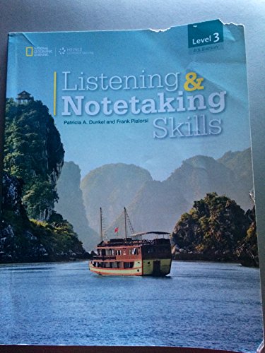 Beispielbild fr Listening & Notetaking Skills 3 (with Audio script) (Listening and Notetaking Skills, Fourth Edition) zum Verkauf von SecondSale