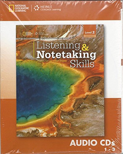 Stock image for Listening and Notetaking Skills 2-4th ed - Audio CD - Upper Intermediate for sale by The Book Bin