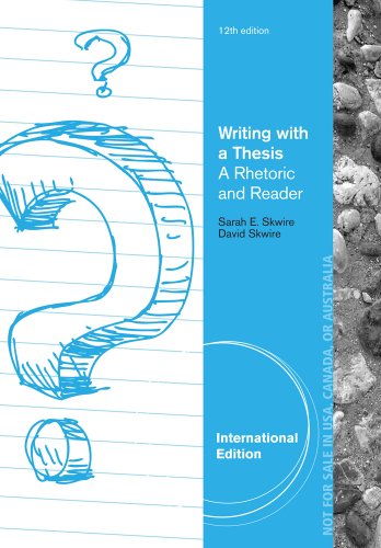 Stock image for Writing with a Thesis for sale by Books Puddle