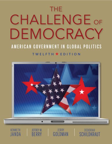 Beispielbild fr The Challenge of Democracy (Book Only) zum Verkauf von SecondSale