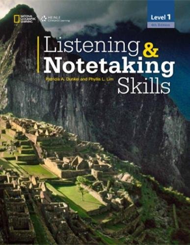 Stock image for Listening & Notetaking Skills 1 (with Audio script) (Listening and Notetaking Skills, Fourth Edition) for sale by SecondSale