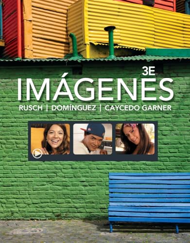 Beispielbild fr Imgenes: An Introduction to Spanish Language and Cultures (World Languages) zum Verkauf von Red's Corner LLC