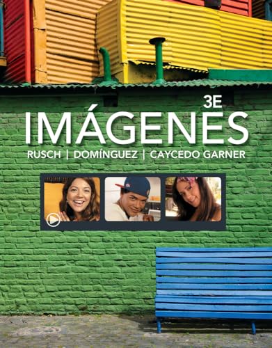 Stock image for Imgenes: An Introduction to Spanish Language and Cultures (World Languages) for sale by Red's Corner LLC