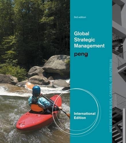 Beispielbild fr Global Strategic Management, International Edition zum Verkauf von WorldofBooks