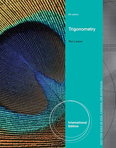 9781133954248: Trigonometry, International Edition