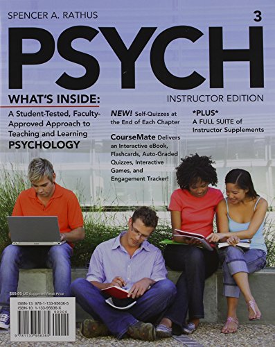 Stock image for Ie Psych 3e for sale by Better World Books: West