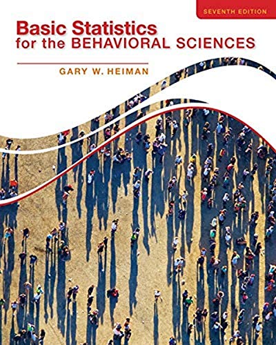 9781133956525: Basic Statistics for the Behavioral Sciences