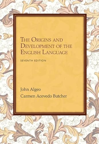 Workbook: Problems for Algeo/Butcher's The Origins and Development of the English Language, 7th (9781133957546) by Algeo, John