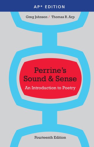 Beispielbild fr Perrine's Sound and Sense: An Introduction to Poetry 14th Ediditon zum Verkauf von Jenson Books Inc