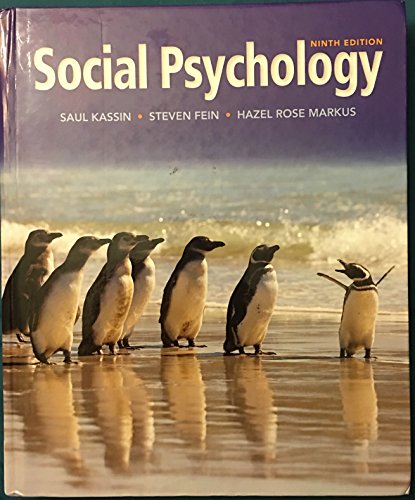 9781133957751: Social Psychology