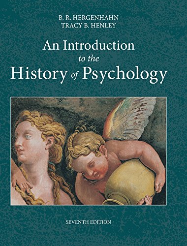 9781133958093: An Introduction to the History of Psychology
