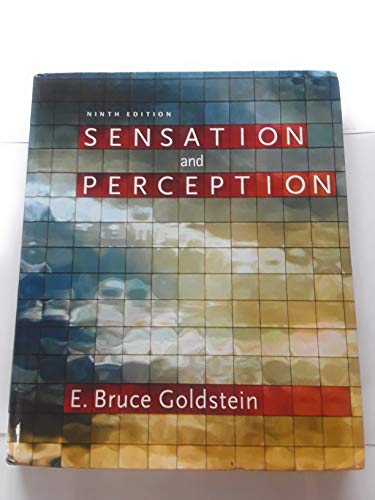 Imagen de archivo de Sensation and Perception a la venta por Zoom Books Company