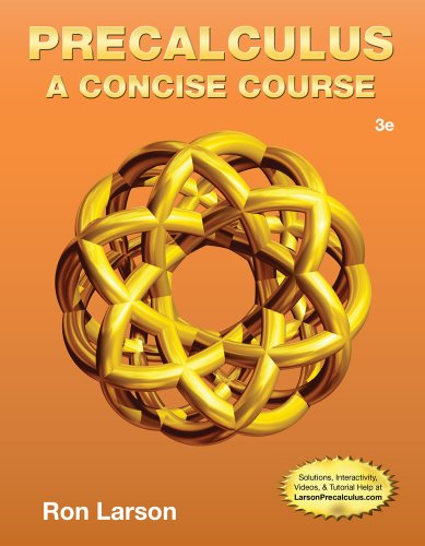 9781133960744: Precalculus: A Concise Course