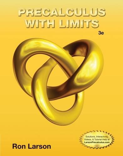 9781133962885: Precalculus with Limits
