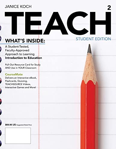 9781133963394: TEACH (with CourseMate Printed Access Card) (New, Engaging Titles from 4LTR Press)