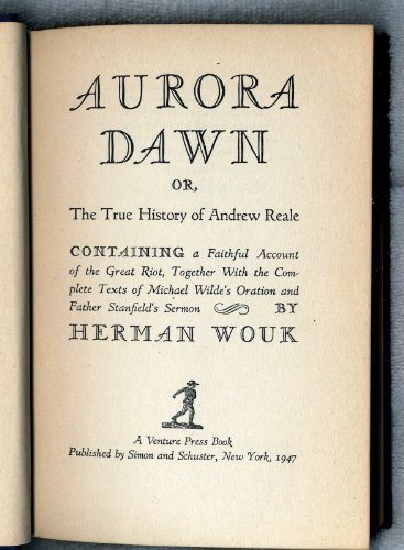 9781135200169: Aurora Dawn, or, the True History of Andrew Reale