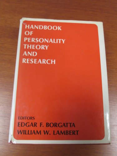 9781135206499: Handbook of Personality Theory and Research