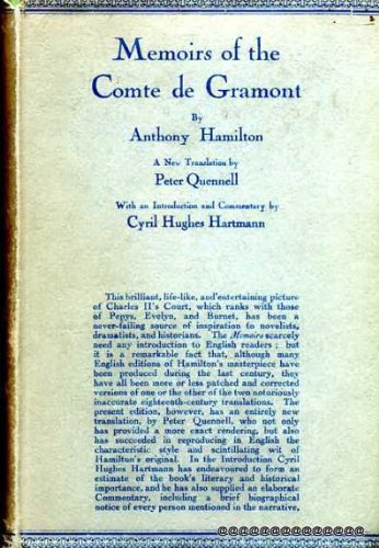 Memoirs of the Comte de Gramont (The background of history) (9781135259099) by Hamilton, Anthony