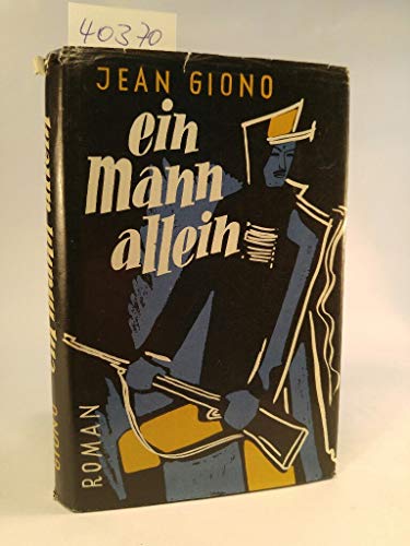 Ein Mann Allein (9781135375669) by Jean Giono