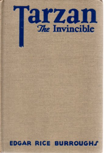 Tarzan the invincible (9781135468576) by Burroughs, Edgar Rice