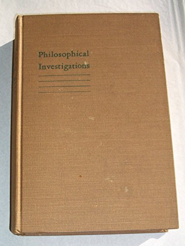 9781135571283: Philosophical Investigations