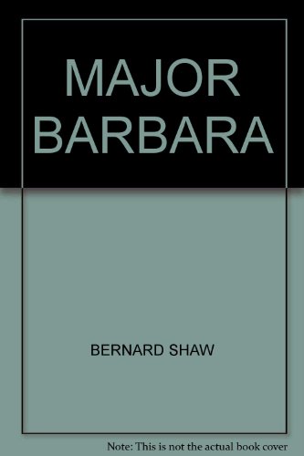 9781135587734: Major Barbara