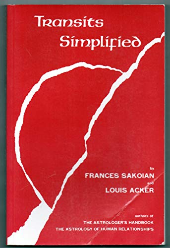 Transits simplified (9781135703172) by Sakoian, Frances
