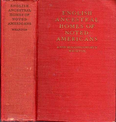 9781135800833: English Ancestral Homes of Noted America