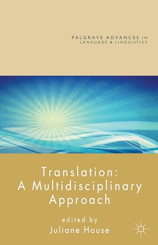 9781137025470: Translation: A Multidisciplinary Approach