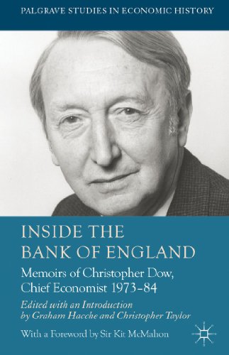 Inside the Bank of England: Memoirs of Christopher Dow, Chief Economist 1973-84 (Palgrave Studies...