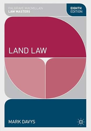 Imagen de archivo de Land Law (Palgrave Macmillan Law Masters) a la venta por WorldofBooks