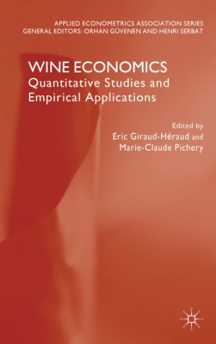 Stock image for Wine Economics: Quantitative Studies and Empirical Applications for sale by Winged Monkey Books