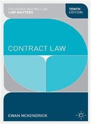 Imagen de archivo de Contract Law (Palgrave Macmillan Law Masters) a la venta por WorldofBooks